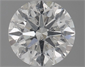 Natural Diamond 0.70 Carats, Round with Very Good Cut, G Color, SI2 Clarity and Certified by IGI
