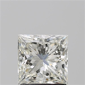 Foto Diamante Natural 1.51 quilates, Princesa , Color J, claridad VS2 y certificado GIA de