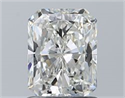 Natural Diamond 1.20 Carats, Radiant with  Cut, H Color, VVS1 Clarity and Certified by GIA