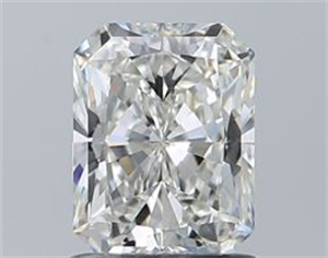 Picture of Natural Diamond 1.20 Carats, Radiant with  Cut, H Color, VVS1 Clarity and Certified by GIA