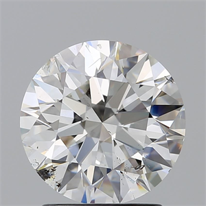 Foto Diamante Natural 2.01 quilates, Redondo , Color G, claridad SI2 y certificado GIA de