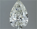Natural Diamond 1.40 Carats, Pear with  Cut, I Color, SI2 Clarity and Certified by IGI