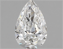 Natural Diamond 0.80 Carats, Pear with  Cut, F Color, VVS1 Clarity and Certified by GIA