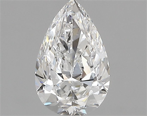 Picture of Natural Diamond 0.80 Carats, Pear with  Cut, F Color, VVS1 Clarity and Certified by GIA