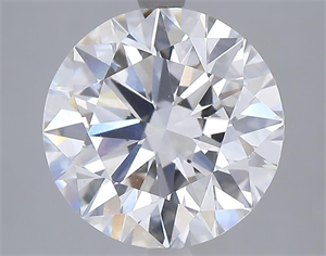 Picture of Lab Grown Diamond 5.05 Carats, Round with Ideal Cut, E Color, VVS1 Clarity and Certified by IGI