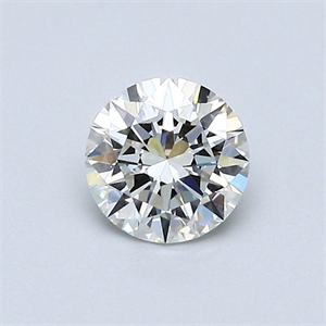 Foto Diamante Natural 0.52 quilates, Redondo , Color I, claridad VVS1 y certificado GIA de