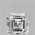 Diamante Natural 1.01 quilates, Asscher , Color D, claridad VVS1 y certificado GIA