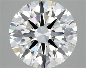 Picture of Lab Grown Diamond 3.09 Carats, Round with Ideal Cut, E Color, VS1 Clarity and Certified by IGI