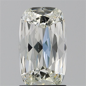 Foto Diamante Natural 1.01 quilates, Del cojín , Color J, claridad SI1 y certificado GIA de