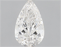 Natural Diamond 0.41 Carats, Pear with  Cut, E Color, SI1 Clarity and Certified by GIA