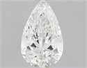 Diamante Natural 0.41 quilates, De pera , Color E, claridad SI1 y certificado GIA