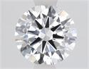 Lab Grown Diamond 1.53 Carats, Round with Ideal Cut, F Color, VS1 Clarity and Certified by IGI