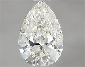 Picture of Natural Diamond 0.81 Carats, Pear with  Cut, K Color, VVS1 Clarity and Certified by IGI