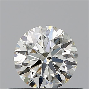 Foto Diamante Natural 0.43 quilates, Redondo , Color L, claridad VVS2 y certificado GIA de