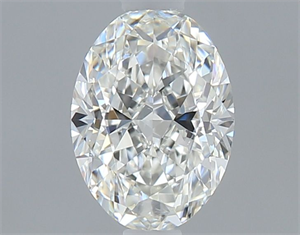 Picture of Natural Diamond 0.50 Carats, Oval with  Cut, H Color, SI1 Clarity and Certified by GIA