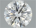 Natural Diamond 0.56 Carats, Round with Excellent Cut, H Color, VS1 Clarity and Certified by GIA