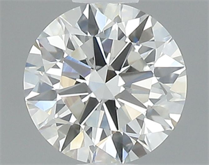 Picture of Natural Diamond 0.56 Carats, Round with Excellent Cut, H Color, VS1 Clarity and Certified by GIA