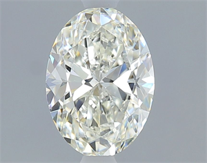 Picture of Natural Diamond 1.00 Carats, Oval with  Cut, J Color, VS2 Clarity and Certified by GIA