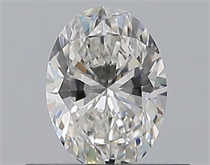 Foto Diamante Natural 0.40 quilates, Ovalado , Color F, claridad VVS2 y certificado GIA de