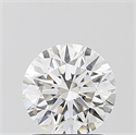 Lab Grown Diamond 1.27 Carats, Round with Ideal Cut, D Color, VVS1 Clarity and Certified by IGI