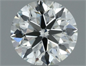 Natural Diamond 0.80 Carats, Round with Excellent Cut, I Color, VS1 Clarity and Certified by IGI
