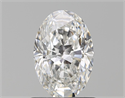 Natural Diamond 1.01 Carats, Oval with  Cut, G Color, VVS2 Clarity and Certified by GIA