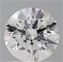 Del inventario de diamantes de laboratorio, 2.01 quilates, Redondo , Color E, claridad VVS2 y certificado IGI