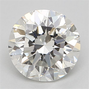 Foto Diamante Natural 0.70 quilates, Redondo , Color I, claridad IF y certificado GIA de
