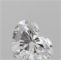 Natural Diamond 2.03 Carats, Heart with  Cut, F Color, SI1 Clarity and Certified by GIA