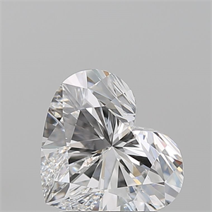 Picture of Natural Diamond 2.03 Carats, Heart with  Cut, F Color, SI1 Clarity and Certified by GIA