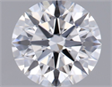 Lab Grown Diamond 1.05 Carats, Round with Ideal Cut, E Color, VVS2 Clarity and Certified by IGI