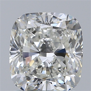 Foto Diamante Natural 1.50 quilates, Del cojín , Color I, claridad VVS2 y certificado GIA de