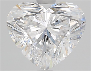 Picture of Natural Diamond 2.02 Carats, Heart with  Cut, D Color, SI2 Clarity and Certified by GIA