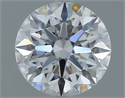 Del inventario de diamantes de laboratorio, 1.52 quilates, Redondo , Color D, claridad VVS2 y certificado IGI