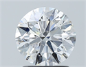 Diamante Natural 1.50 quilates, Redondo , Color F, claridad SI1 y certificado GIA