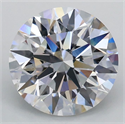 Del inventario de diamantes de laboratorio, 2.09 quilates, Redondo , Color E, claridad VS1 y certificado IGI