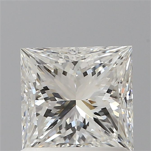 Picture of Natural Diamond 1.11 Carats, Princess with  Cut, G Color, VS1 Clarity and Certified by GIA