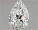 Natural Diamond 1.72 Carats, Pear with  Cut, G Color, I1 Clarity and Certified by GIA