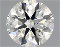 Diamante Natural 0.90 quilates, Redondo , Color I, claridad SI1 y certificado GIA