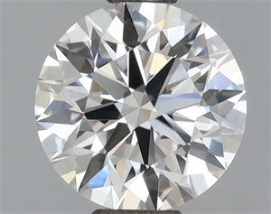 Picture of Lab Grown Diamond 1.05 Carats, Round with Ideal Cut, D Color, VVS2 Clarity and Certified by IGI