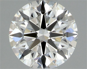 Picture of Natural Diamond 0.45 Carats, Round with Excellent Cut, G Color, VVS1 Clarity and Certified by GIA