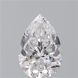 Picture of Natural Diamond 1.50 Carats, Pear with  Cut, D Color, VS1 Clarity and Certified by GIA