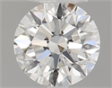 Diamante Natural 0.40 quilates, Redondo , Color G, claridad IF y certificado GIA