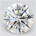 Del inventario de diamantes de laboratorio, 2.43 quilates, Redondo , Color D, claridad VVS1 y certificado IGI