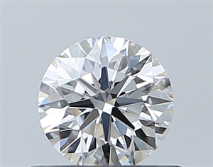 Foto Diamante Natural 0.50 quilates, Redondo , Color F, claridad VVS1 y certificado GIA de