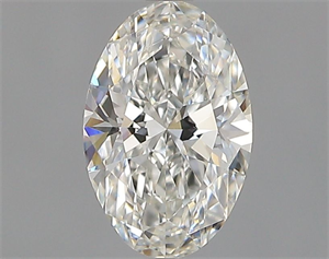 Picture of Natural Diamond 0.53 Carats, Oval with  Cut, H Color, VS1 Clarity and Certified by GIA