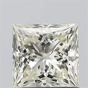 Foto Diamante Natural 0.72 quilates, Princesa , Color I, claridad VVS1 y certificado IGI de