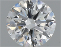 Natural Diamond 0.46 Carats, Round with Excellent Cut, G Color, SI1 Clarity and Certified by GIA
