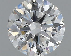 Picture of Natural Diamond 0.46 Carats, Round with Excellent Cut, G Color, SI1 Clarity and Certified by GIA