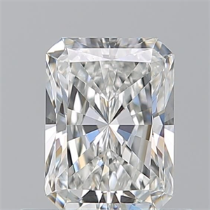 Foto Diamante Natural 0.71 quilates, Radiante , Color H, claridad VS1 y certificado GIA de